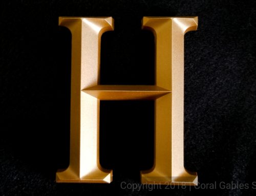 Injection Molded Letters