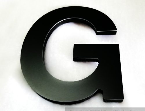 Metal-Laminate Acrylic Letters