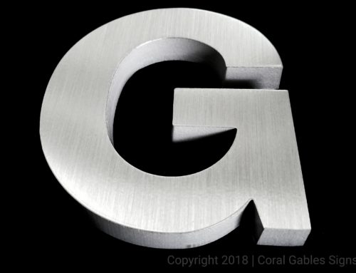 Cast Metal Letters & Logos